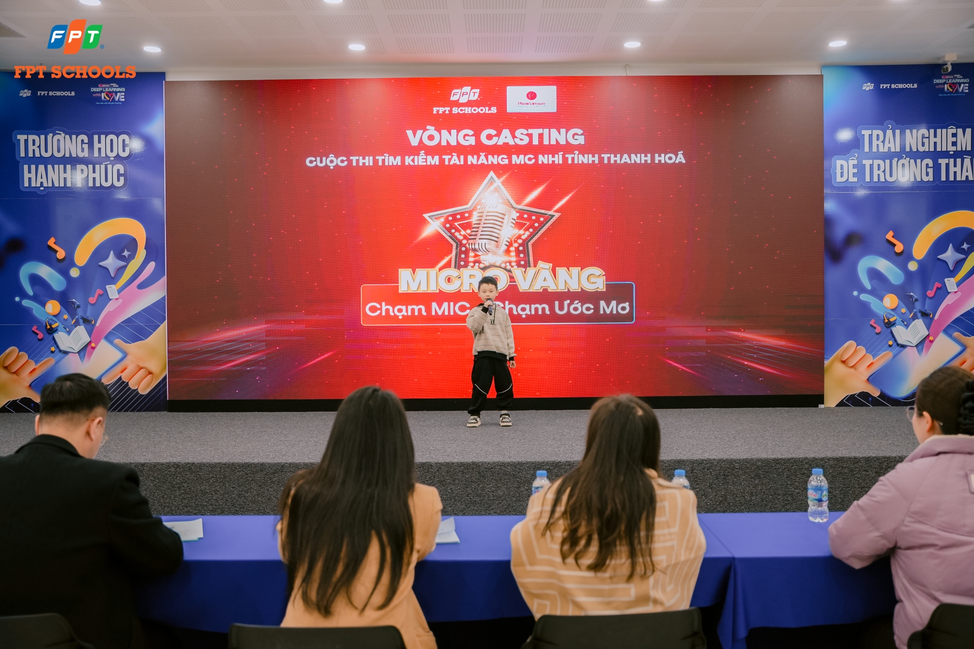 Fschoolers tự tin tỏa sáng tại vòng casting Micro Vàng