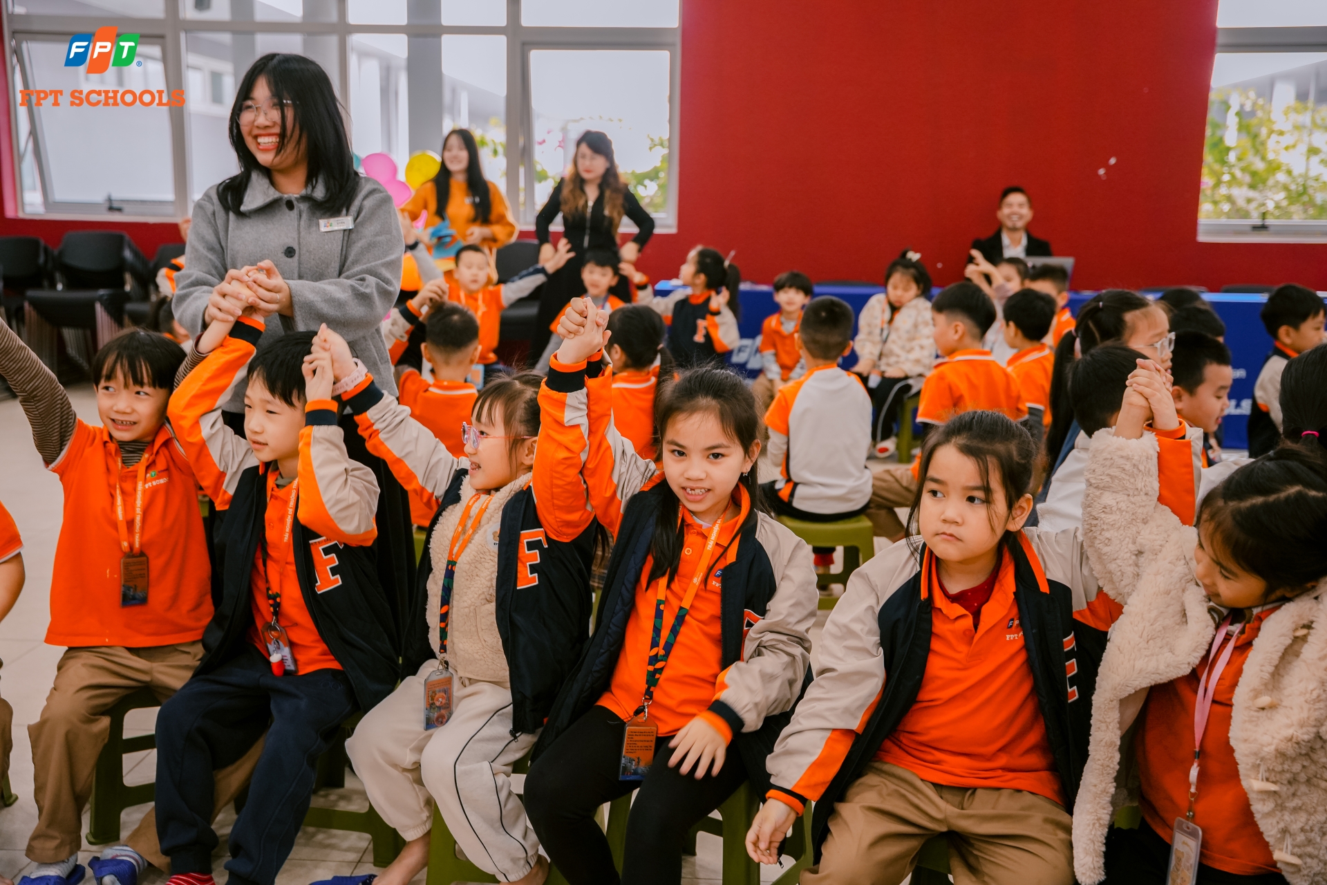 Fschoolers nhí Nhà F háo hức khám phá “sức mạnh” teamwork