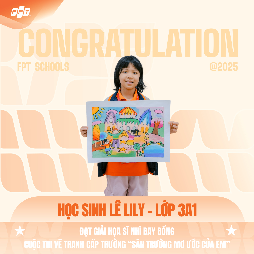 FPT School Thanh Hoá vinh danh 6 hoạ sĩ nhí xuất sắc tại cuộc thi vẽ tranh 