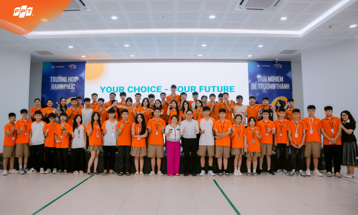 Học sinh THPT FPT Thanh Hóa khám phá bản thân và định hướng nghề nghiệp tại workshop “Your Choice – Your Future”