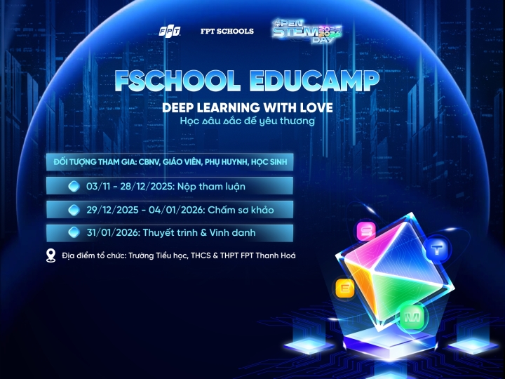 FPT School Thanh Hoá chính thức phát động FSchool Educamp 2025-2026