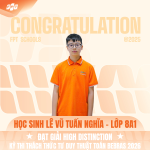 Học sinh FTP School Thanh Hoá đạt thành tích ấn tượng tại kỳ thi BEBRAS