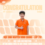 Học sinh FTP School Thanh Hoá đạt thành tích ấn tượng tại kỳ thi BEBRAS