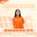 Học sinh FTP School Thanh Hoá đạt thành tích ấn tượng tại kỳ thi BEBRAS