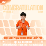 Học sinh FTP School Thanh Hoá đạt thành tích ấn tượng tại kỳ thi BEBRAS