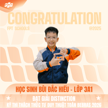 Học sinh FTP School Thanh Hoá đạt thành tích ấn tượng tại kỳ thi BEBRAS