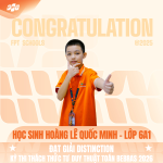 Học sinh FTP School Thanh Hoá đạt thành tích ấn tượng tại kỳ thi BEBRAS