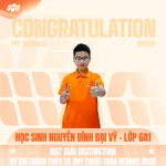 Học sinh FTP School Thanh Hoá đạt thành tích ấn tượng tại kỳ thi BEBRAS