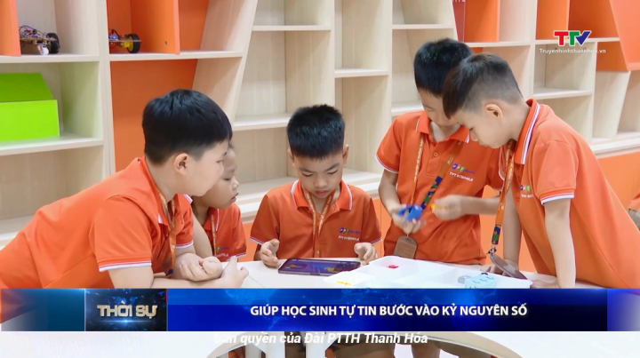 TTV đưa tin về chương trình học tại Fschool Thanh Hóa