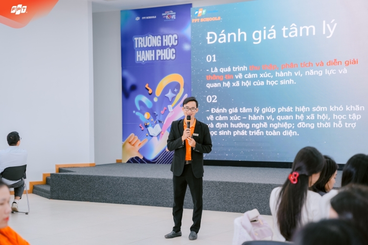 Fschool Thanh Hóa tổ chức workshop nhận diện, đánh giá tâm lý ở học sinh