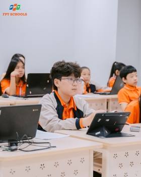 Học sinh Nhà F Thanh Hóa học tiếng Anh qua tranh luận liên trường