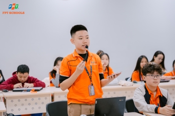 Học sinh Nhà F Thanh Hóa học tiếng Anh qua tranh luận liên trường