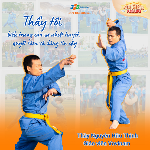 Thầy tôi – biểu trưng của sự nhiệt huyết, quyết tâm và đáng tin cậy