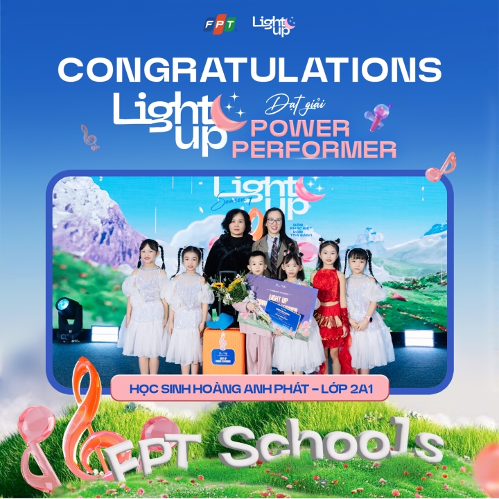 Hoàng Anh Phát Thắp Sáng Sân Khấu – Rinh Giải Light Up Power Performer Đầy Thuyết Phục