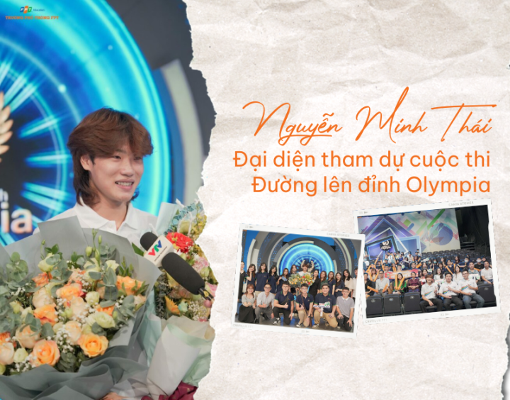 Nguyễn Minh Thái – Đại diện Fschools tham dự cuộc thi Đường lên đỉnh Olympia