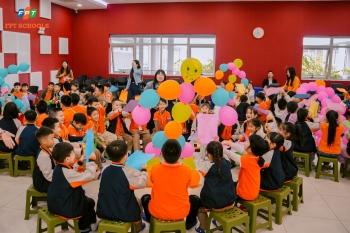 Fschoolers nhí Nhà F háo hức khám phá “sức mạnh” teamwork