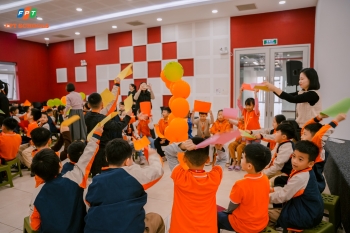 Fschoolers nhí Nhà F háo hức khám phá “sức mạnh” teamwork
