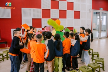 Fschoolers nhí Nhà F háo hức khám phá “sức mạnh” teamwork