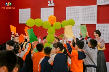 Fschoolers nhí Nhà F háo hức khám phá “sức mạnh” teamwork