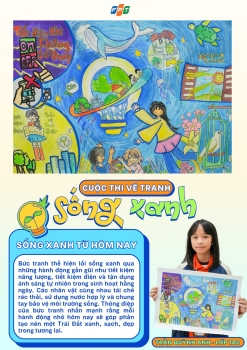 Hoạ sĩ nhí Nhà F lan toả thông điệp sống xanh qua cuộc thi Đan Mạch trong mắt em 2025-2026