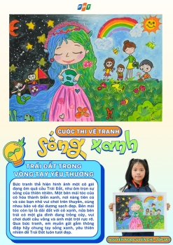 Hoạ sĩ nhí Nhà F lan toả thông điệp sống xanh qua cuộc thi Đan Mạch trong mắt em 2025-2026