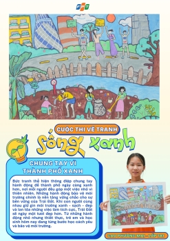 Hoạ sĩ nhí Nhà F lan toả thông điệp sống xanh qua cuộc thi Đan Mạch trong mắt em 2025-2026