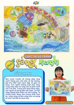 Hoạ sĩ nhí Nhà F lan toả thông điệp sống xanh qua cuộc thi Đan Mạch trong mắt em 2025-2026