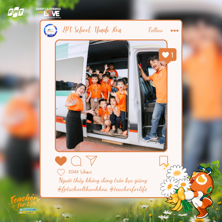 Cô giáo bán trú Fschool - Người thầy không đứng trên bục giảng