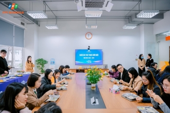 Học sinh, giáo viên Fschool Thanh Hóa hào hứng trải nghiệm thực đơn bán trú mới