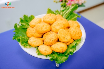 Học sinh, giáo viên Fschool Thanh Hóa hào hứng trải nghiệm thực đơn bán trú mới