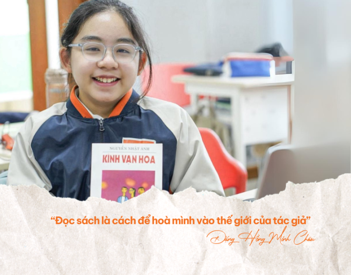 Đọc sách là cách để hoà mình vào thế giới của tác giả