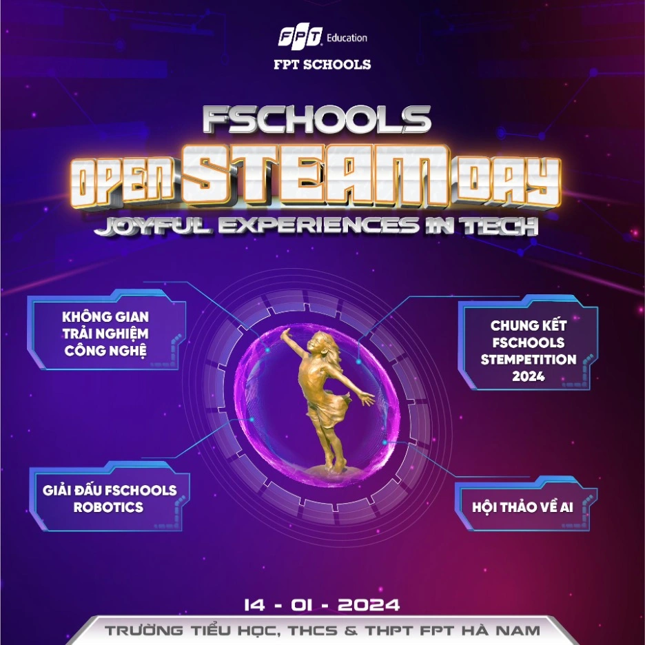 Fschools open steam day 2024